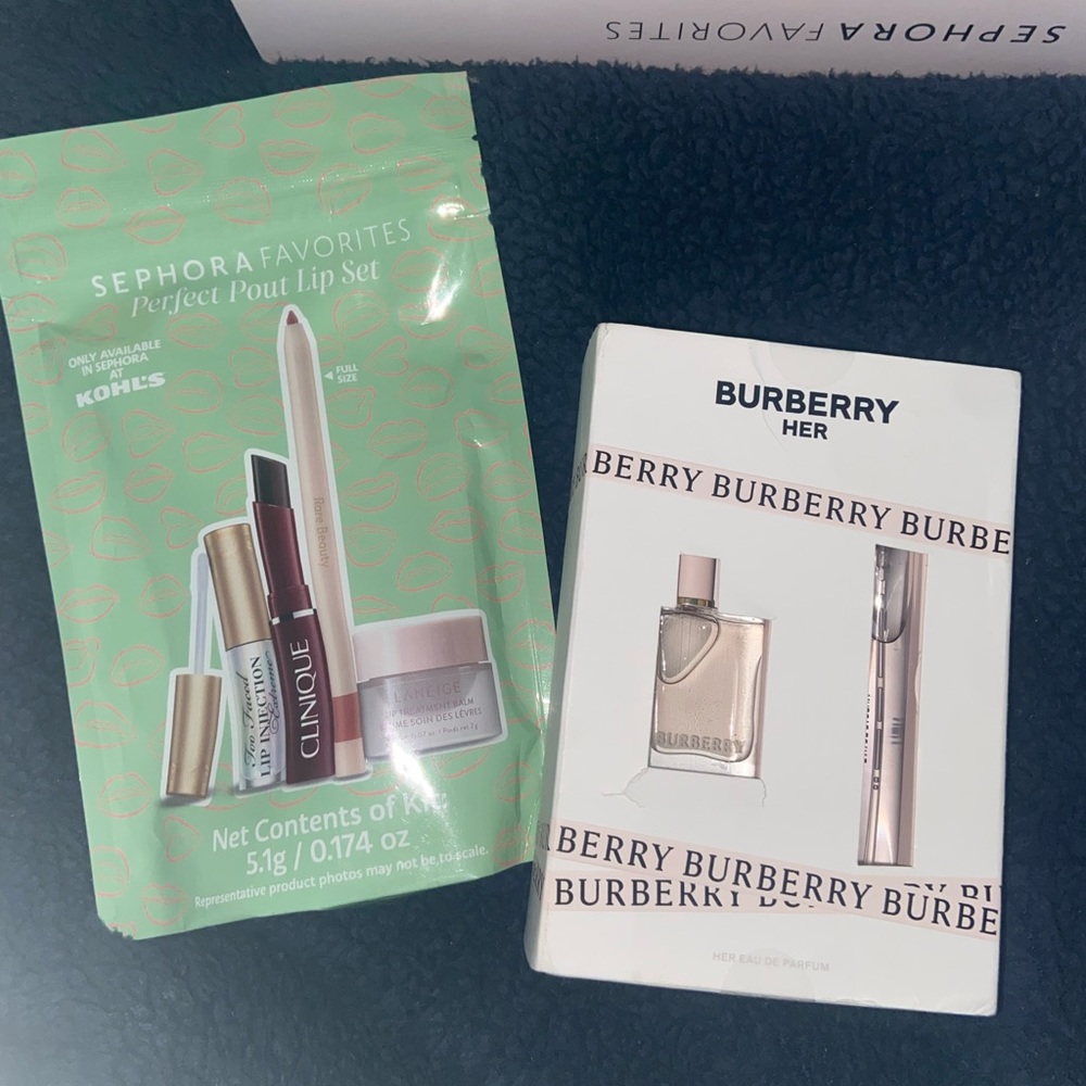 Sephora sample set